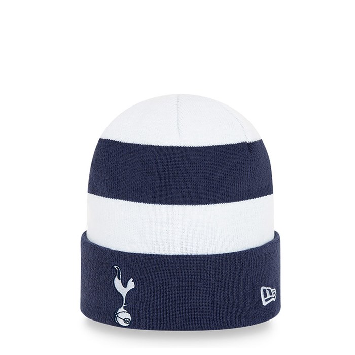 Tottenham Hotspur Stripe Cuff Pipohattu Sininen - New Era Lippikset Halpa hinta FI-642057